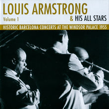 Carica l&#39;immagine nel visualizzatore di Gallery, Louis Armstrong And His All-Stars : Historic Barcelona Concerts At The Windsor Palace 1955 (2xCD)
