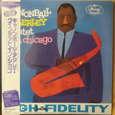 The Cannonball Adderley Quintet : In Chicago (LP, Album, RE)