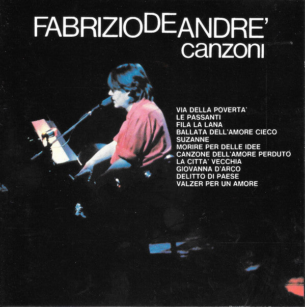 Fabrizio De André : Canzoni (CD, Album, RE)