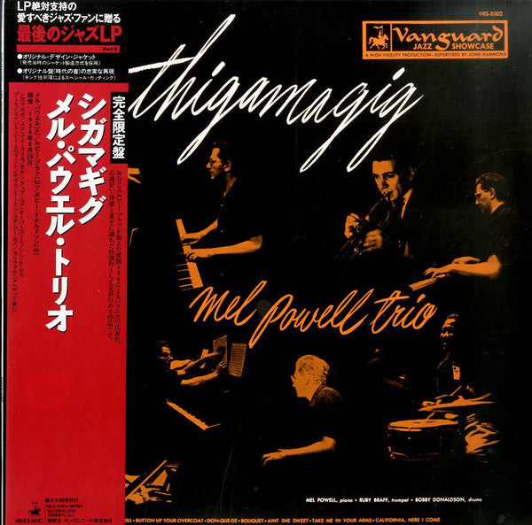 Mel Powell Trio : Thigamagig (LP, Album, RE)