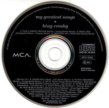 Carica l&#39;immagine nel visualizzatore di Gallery, Bing Crosby : My Greatest Songs (CD, Comp)
