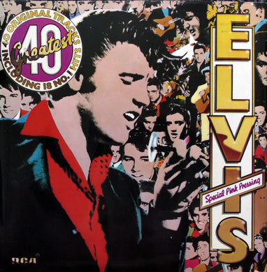 Elvis Presley : Elvis's 40 Greatest (2xLP, Comp, Mono, RE, Pin)