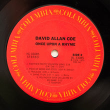 Carica l&#39;immagine nel visualizzatore di Gallery, David Allan Coe : Once Upon A Rhyme (LP, Album)
