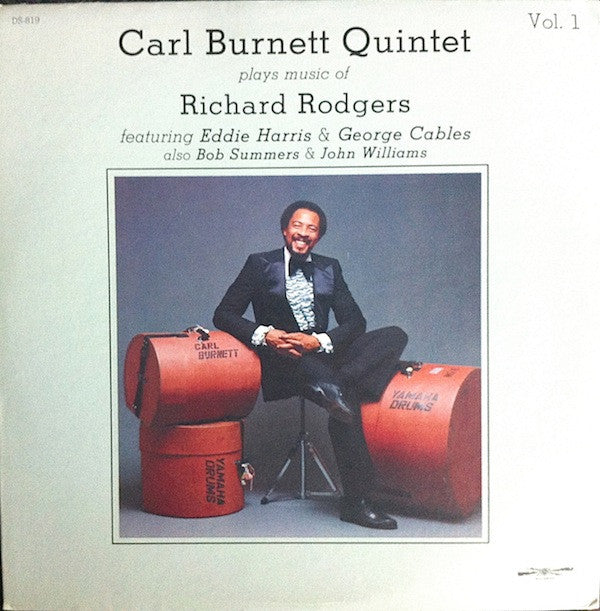 Carl Burnett Quintet : Plays Music Of Richard Rodgers Vol. 1 (LP, Album)