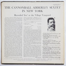 Carica l&#39;immagine nel visualizzatore di Gallery, The Cannonball Adderley Sextet* : In New York (LP, Album, Mono, Dee)

