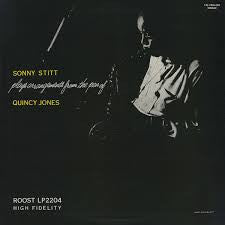 Sonny Stitt : Sonny Stitt Plays Arrangements From The Pen Of Quincy Jones (LP, Album, Mono, RE)