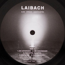 Carica l&#39;immagine nel visualizzatore di Gallery, Laibach : Also Sprach Zarathustra (LP, Album)
