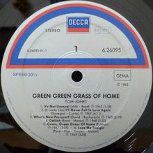 Carica l&#39;immagine nel visualizzatore di Gallery, Tom Jones : Green Green Grass Of Home (LP, Comp)
