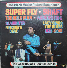 Carica l&#39;immagine nel visualizzatore di Gallery, The Cecil Holmes Soulful Sounds : The Black Motion Picture Experience (LP, Album, Son)
