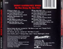 Carica l&#39;immagine nel visualizzatore di Gallery, Benny Carter / Phil Woods : My Man Benny, My Man Phil (CD, Album)
