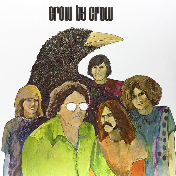 Crow (4) : Crow By Crow (LP, Album, Ltd, RE, Red)