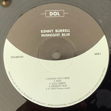 Carica l&#39;immagine nel visualizzatore di Gallery, Kenny Burrell : Midnight Blue (LP, Album, RE, 180)
