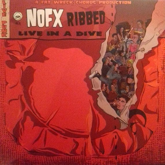 NOFX : Ribbed - Live In A Dive (LP, Album)