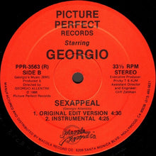 Carica l&#39;immagine nel visualizzatore di Gallery, Georgio (2) : Sexappeal (Remix Version) (12&quot;)
