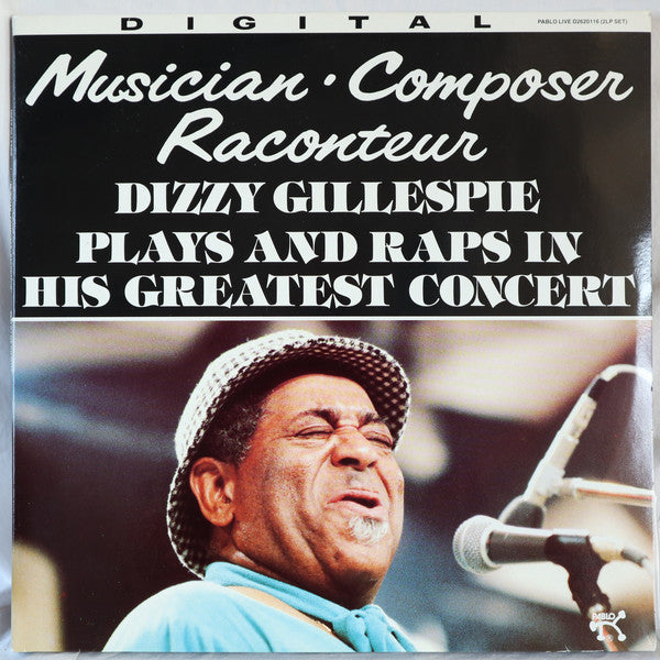 Dizzy Gillespie : Musician-Composer-Raconteur (2xLP, Album)