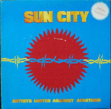 Artists United Against Apartheid : Sun City (LP, Album, Lig)
