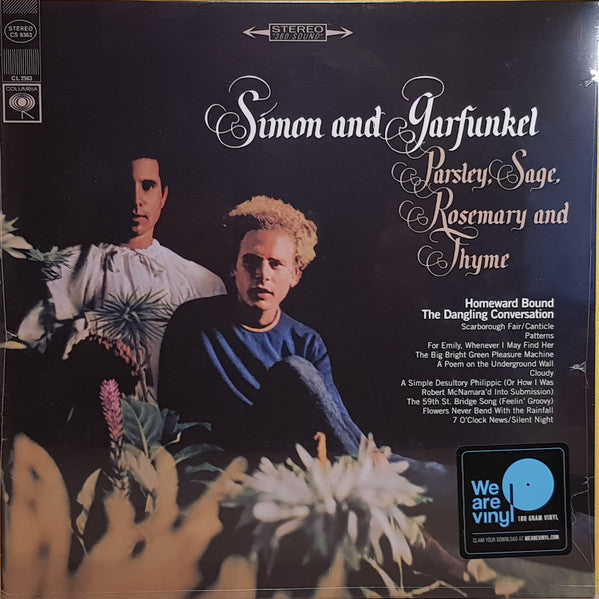 Simon & Garfunkel : Parsley, Sage, Rosemary And Thyme (LP, Album, RE, 180)