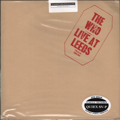 The Who : Live At Leeds (LP, Album, RE, 200)