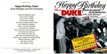 Carica l&#39;immagine nel visualizzatore di Gallery, Duke Ellington And His Orchestra : Happy Birthday, Duke! The Birthday Sessions Vol. 5 (CD, Mono)
