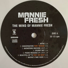 Carica l&#39;immagine nel visualizzatore di Gallery, Mannie Fresh : The Mind Of Mannie Fresh (2xLP, Album, Club, Ltd, Num, RE, Whi)
