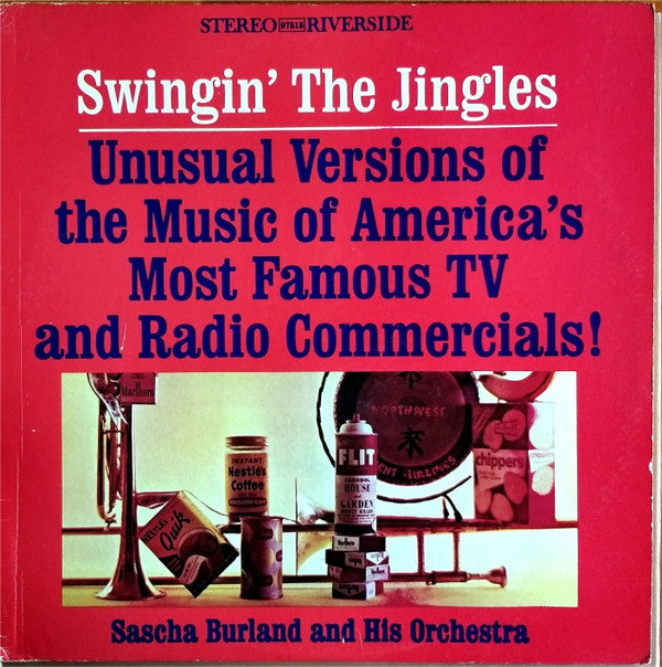 Sascha Burland And His Orchestra : Swingin' The Jingles (LP, Album)