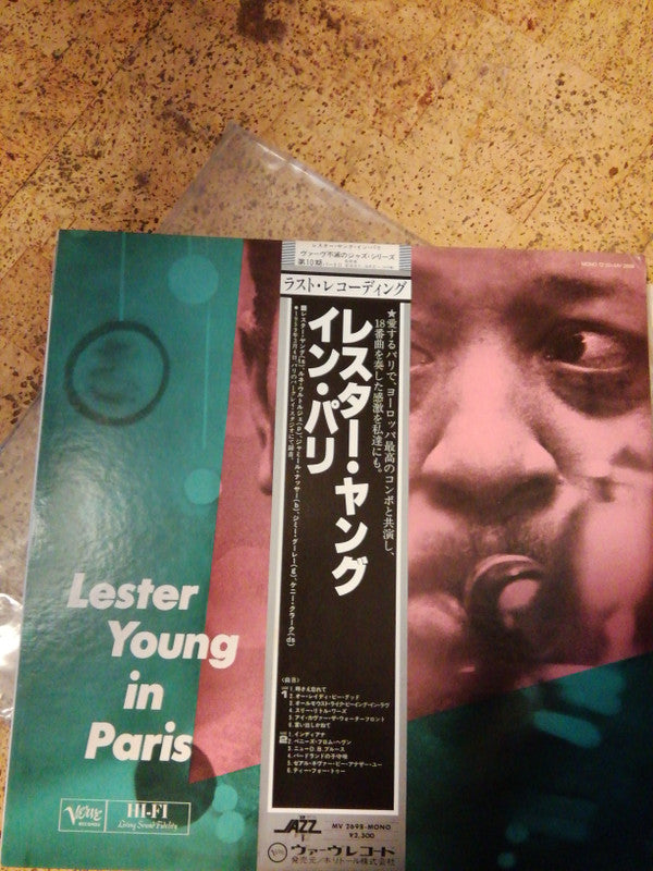 Lester Young : Lester Young In Paris (LP, Promo)