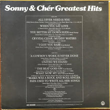 Carica l&#39;immagine nel visualizzatore di Gallery, Sonny &amp; Cher : Greatest Hits (LP, Comp, Glo)
