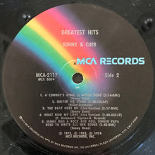 Carica l&#39;immagine nel visualizzatore di Gallery, Sonny &amp; Cher : Greatest Hits (LP, Comp, Glo)
