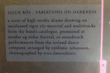 Carica l&#39;immagine nel visualizzatore di Gallery, Sigur Rós : Variations On Darkness (LP, Album, RE)
