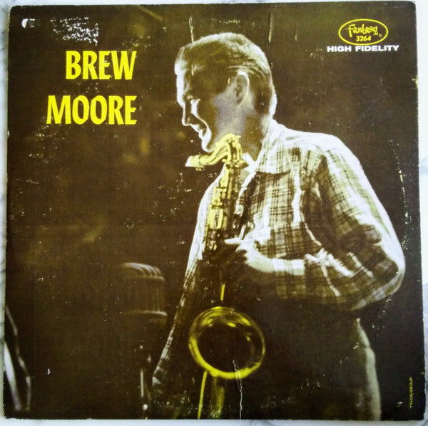 Brew Moore : Brew Moore (LP, Album, Mono, Red)
