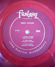 Carica l&#39;immagine nel visualizzatore di Gallery, Brew Moore : Brew Moore (LP, Album, Mono, Red)
