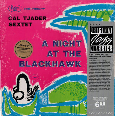 Cal Tjader Sextet : A Night At The Blackhawk (LP, Album, RE, RM, Red)