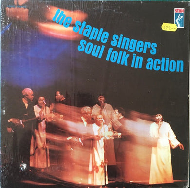 The Staple Singers : Soul Folk In Action (LP, Album, Mon)