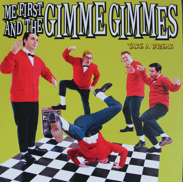 Me First And The Gimme Gimmes : Take A Break (LP, Album, RE, RP)