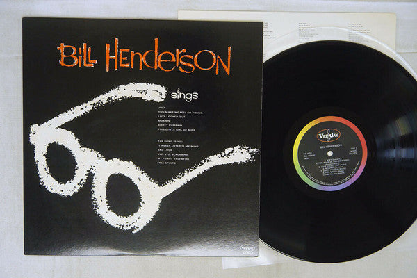 Bill Henderson (3) : Sings (LP, Album, Mono, RE)