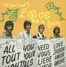 Carica l&#39;immagine nel visualizzatore di Gallery, The Beatles : All You Need Is Love (7&quot;, Single, RE, Pus)
