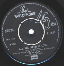 Carica l&#39;immagine nel visualizzatore di Gallery, The Beatles : All You Need Is Love (7&quot;, Single, RE, Pus)
