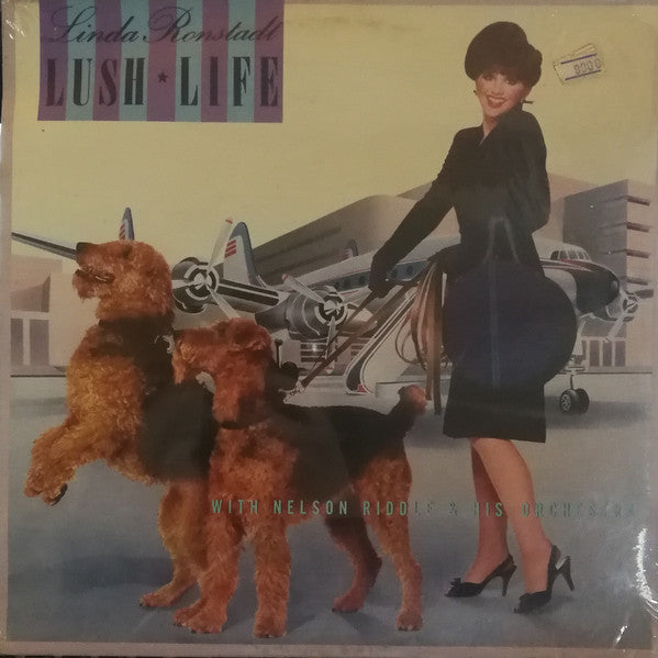 Linda Ronstadt With Nelson Riddle And His Orchestra : Lush Life (LP, Album)