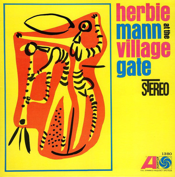 Herbie Mann : Herbie Mann At The Village Gate (LP, Album, RE)