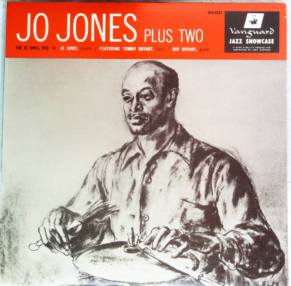 The Jo Jones Trio : Jo Jones Plus Two (LP, Mono, RE)