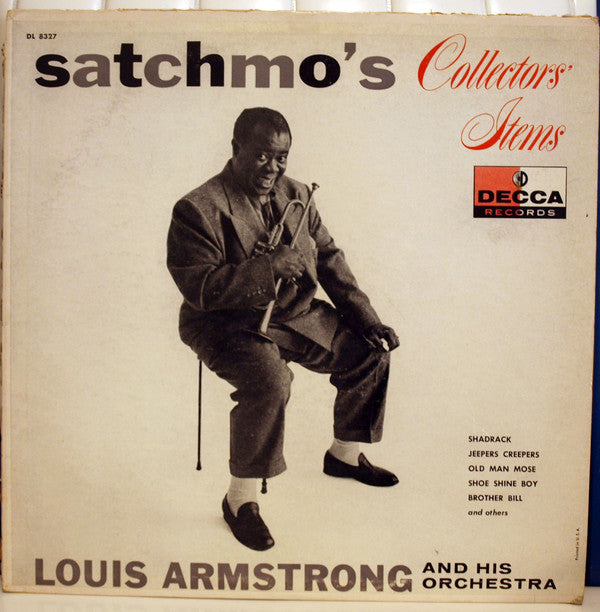 Louis Armstrong And His Orchestra : Satchmo's Collectors' Items (LP, Comp, RE, Pin)