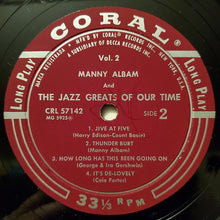 Carica l&#39;immagine nel visualizzatore di Gallery, Manny Albam : The Jazz Greats Of Our Time - Vol. 2 (LP, Album, Mono)
