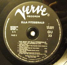 Carica l&#39;immagine nel visualizzatore di Gallery, Ella Fitzgerald : The Best Of Ella Fitzgerald (LP, Comp, RE)
