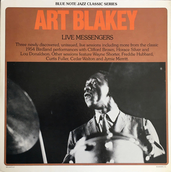 Art Blakey : Live Messengers (2xLP, Album, Gat)