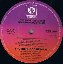 Carica l&#39;immagine nel visualizzatore di Gallery, Brotherhood Of Man : Love And Kisses From Brotherhood Of Man (LP, Album)
