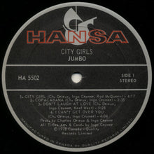Carica l&#39;immagine nel visualizzatore di Gallery, Jumbo (5) : City Girls (LP)
