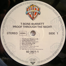Carica l&#39;immagine nel visualizzatore di Gallery, T-Bone Burnett : Proof Through The Night (LP, Album)
