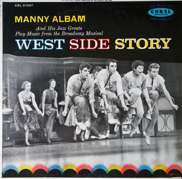 Manny Albam And His Jazz Greats : Play Music From The Broadway Musical West Side Story (LP, Album, Mono)
