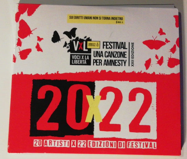 Various : Voci X La Libertà - VxL - Festival Una Canzone Per Amnesty - XXII Edizione - 20x22 (CD, Comp)