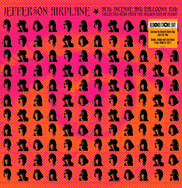 Jefferson Airplane : Acid, Incense And Balloons: RSD - Collected Gems From The Golden Era Of Flight (LP, RSD, Comp, Ltd)